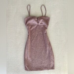 Windsor Mauve Spaghetti Strap Mini Dress